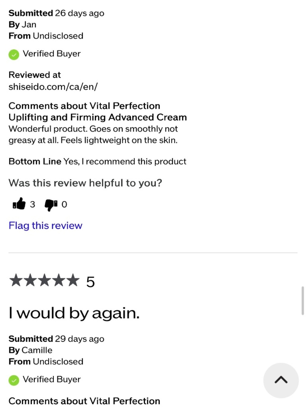 Brand new set of 2 Shiseido Vital Perfection Uplifting and Firming Creams - Picture 4 of 6